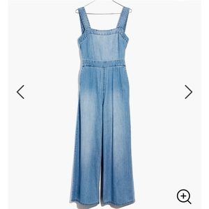Madewell denim jumpsuit